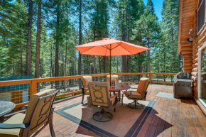 Lake Almanor Cabin with Deck and Beach Access